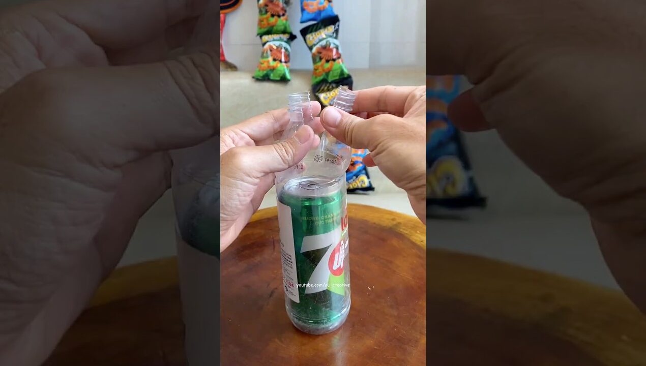 Creative way to store soda cans #creative #ideas #diy #tips #tricks #lifehacks