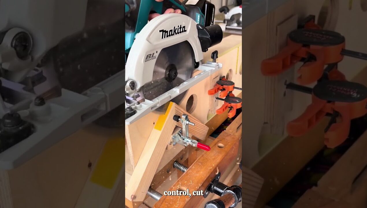 Perfect Making a Spline Joint #woodworking #tools #skills #shorts #diy #ideas #satisfying #splines