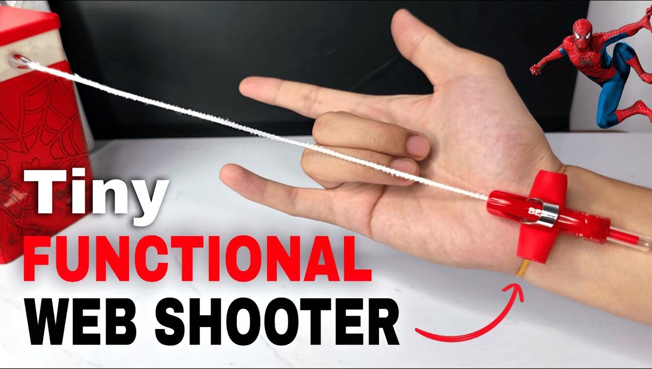 How to Make a Spider-Man Web Shooter – for Under $1