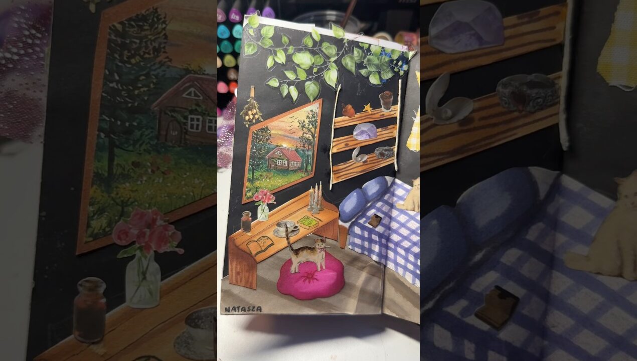 Jak wyszło? 🔮 #journal #pamietnik #diy #zrobtosam #projekt #journaling #dlaciebie