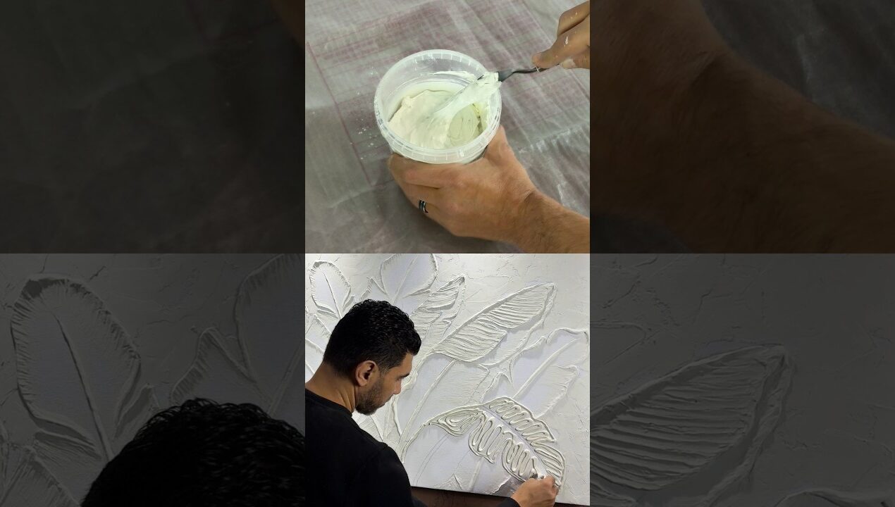 خلطة معجون الملمس في أقل من دقيقة! ⏱️🎨