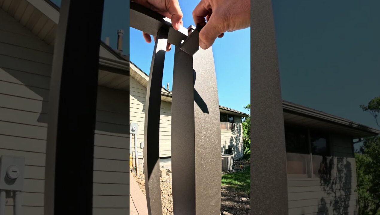 Westbury Tuscany Bronze Aluminum Railing. #remodel #diy #construction #deck #tools #contractor #fyp