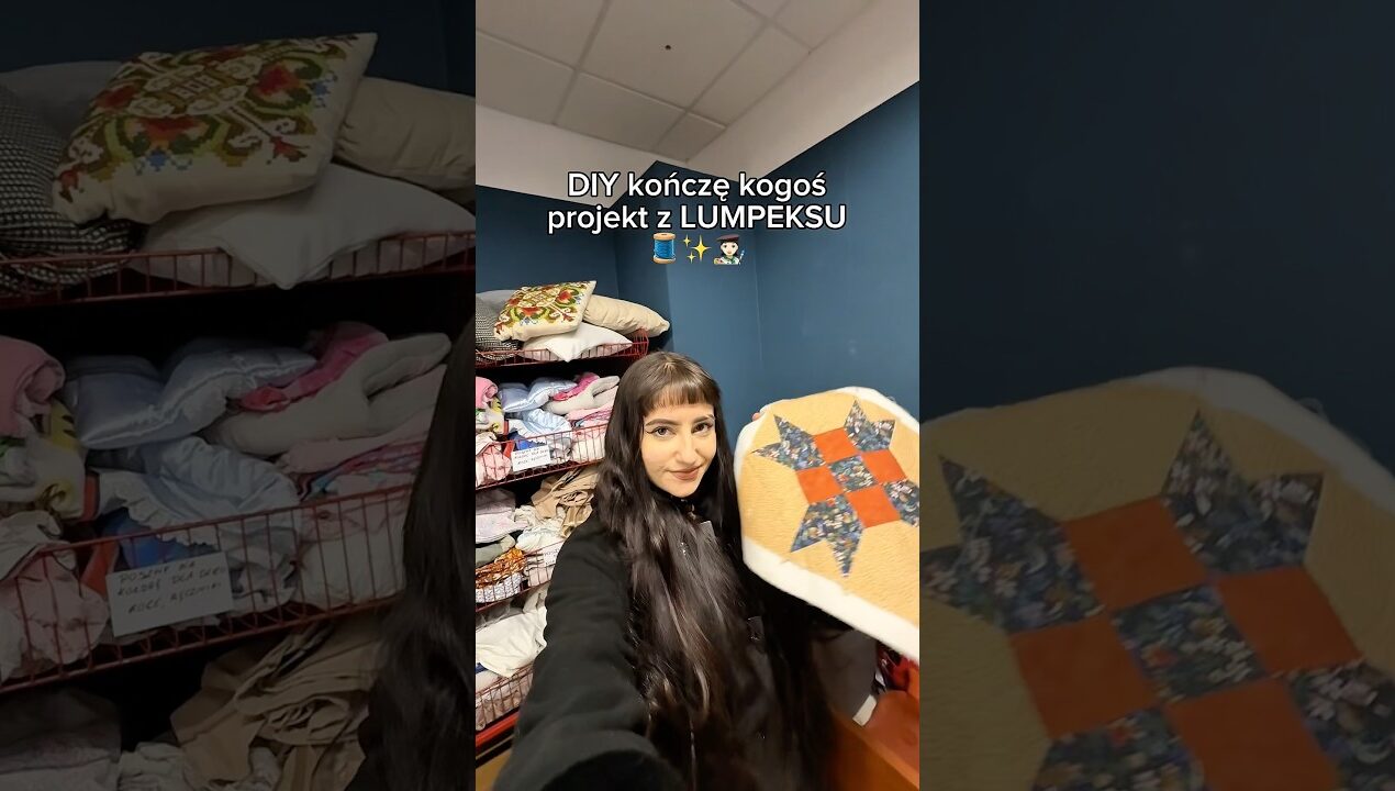 Jak mi poszło?… 🫣 #diy #zrobtosam #lumpeks #secondhand #zakupy #szycie #malowanie