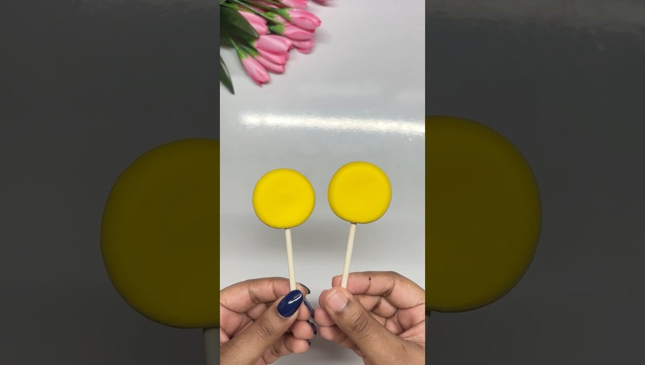 Easy clay craft ideas for kids | clay lollipop craft #viral #trending #shorts #ytshorts