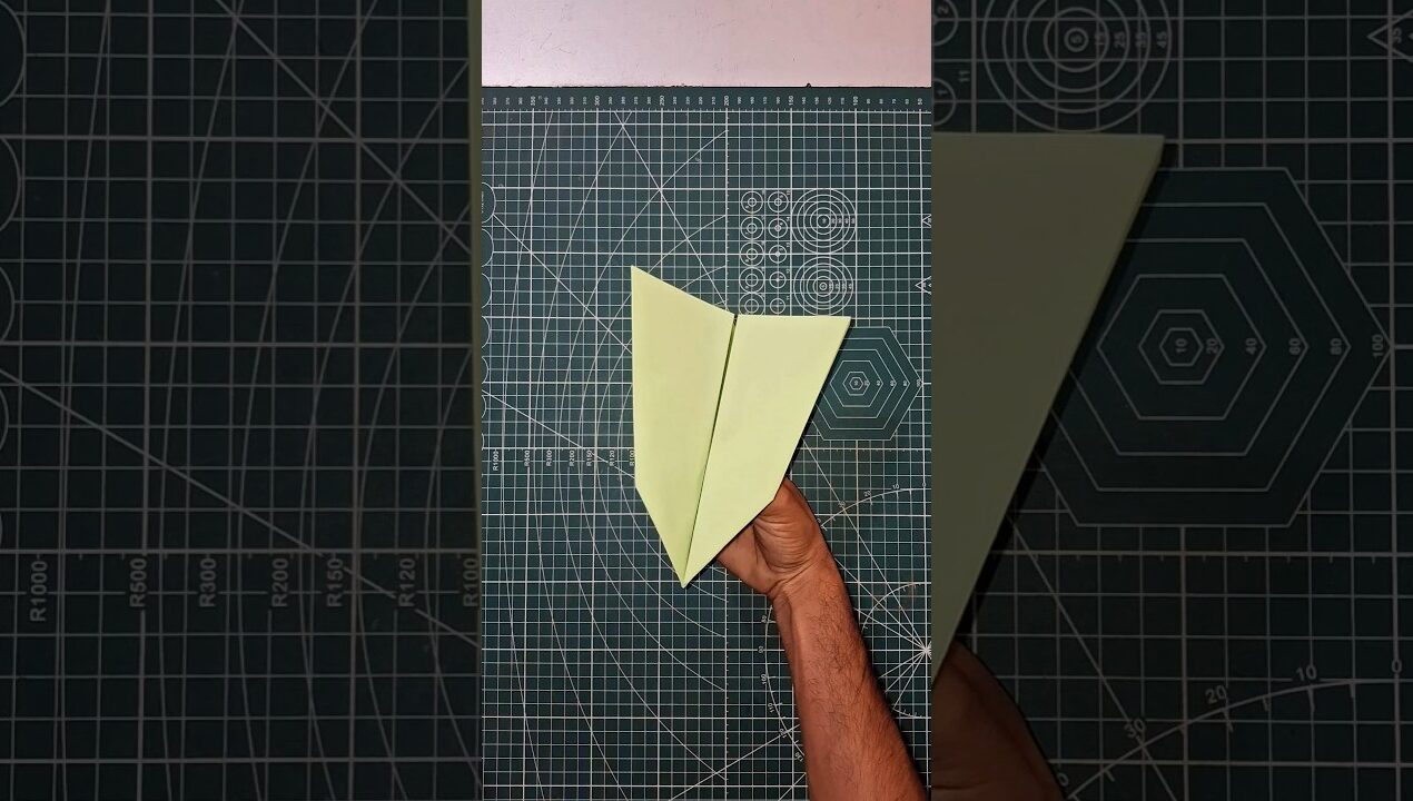 how to make a paper jet plane ⭕ | tutorial paper craft ideas | making a super fastest craft #shorts