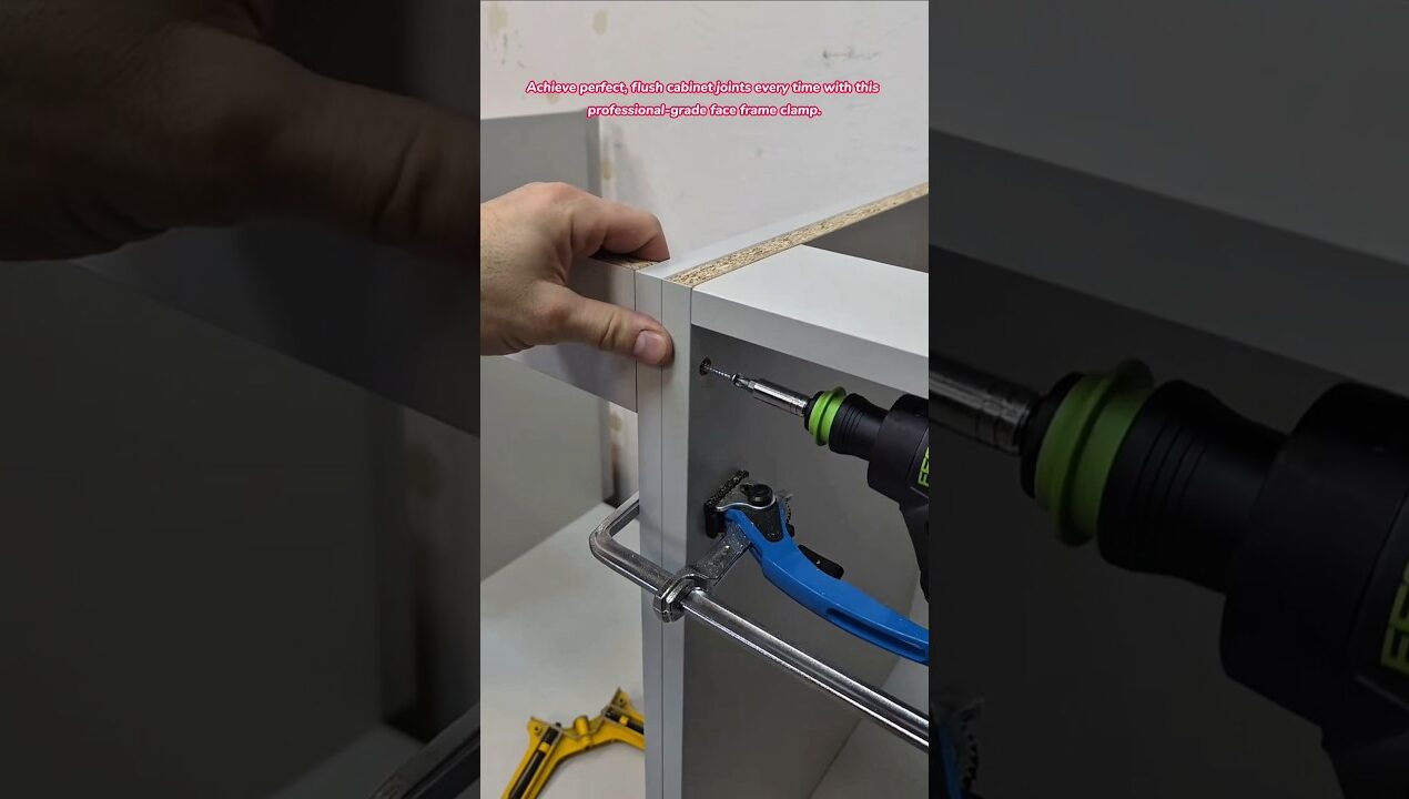​The Ultimate Cabinet Installation Tool For Perfect Alignment #tools #tips  #how #diy #kitchen