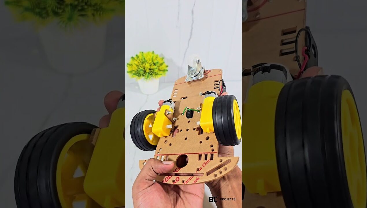 Simple Robot Car Project ⚡ Easy DIY