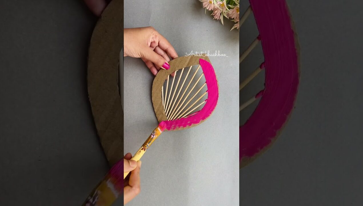 Wall Decor Ideas/ Best out of waste #wallhanging #youtubeshorts #shorts #diy #craft