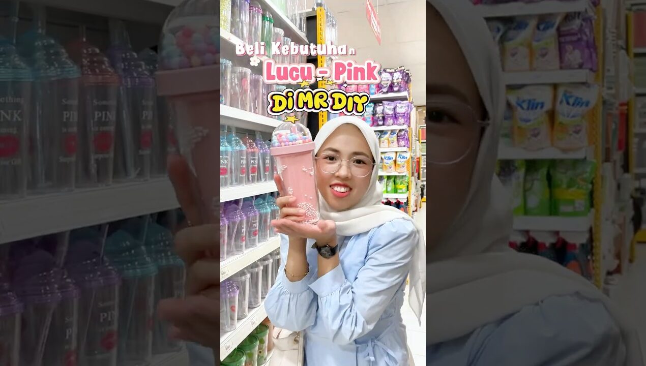 Beli Kebutuhan Kostan Serba Pink dan Lucu di Mr Diy #barangunik #lucu #diy #cute #anakkost