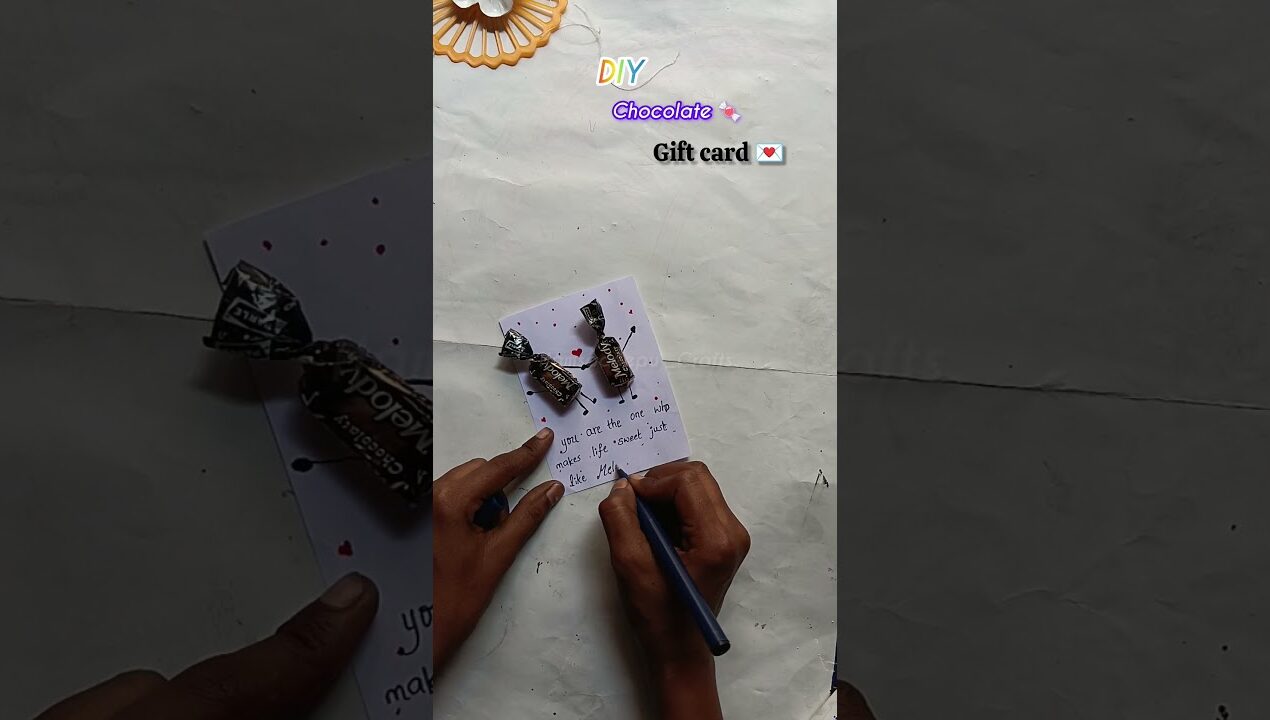 Birthday gift card 💌making/valentine's day gift card #diy #viralvideo #shorts