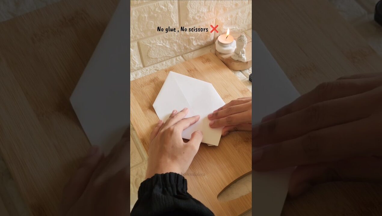 Can 1 paper become a bag? 😳 Hack worked!