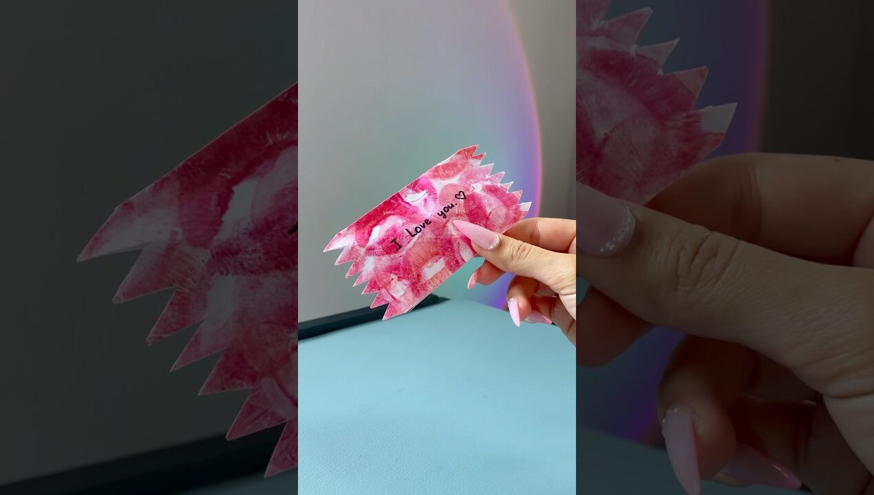 Creative gift idea 💌💋💸 #diy #paper #tutorial #gift