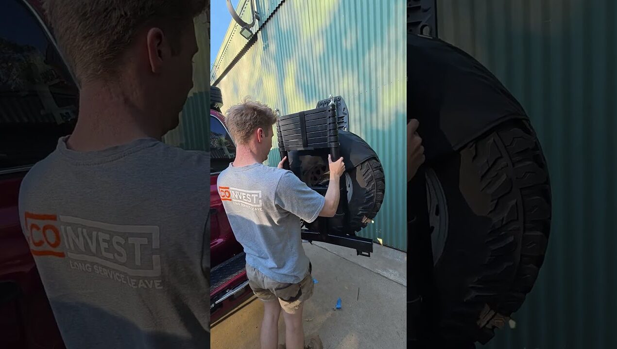 Building a DIY Ladder mount! 🛠️⛺