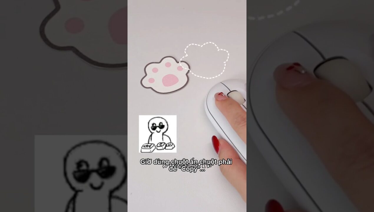Cách làm Kẹp Giấy Bàn Chân Mèo lò xo siêu dễ #diy #handmade #funny #shortsviral #sangtao