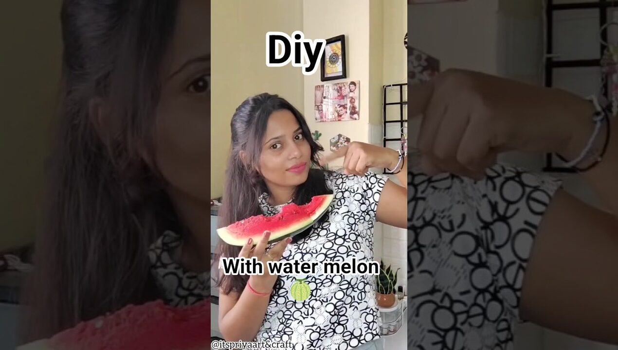 What Do You Love Most in Summers🤔❓ Diy paint brush holder #diy #craft #shorts #viralvideo #artcraft