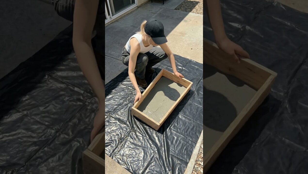 DIY Cement Planter That Looks Expensive 🤯