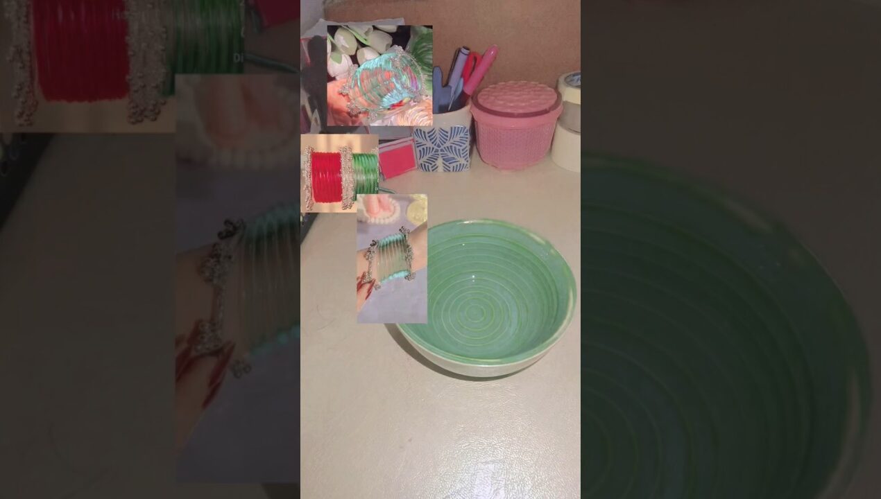 diy jelly 🥰 bangles #diy #viralvideo #art_imaarmansaifi