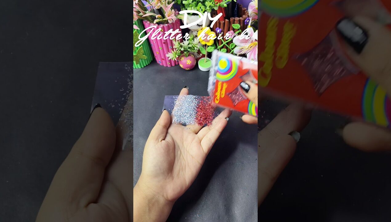 DIY hairclip ❤️✨ #diy #craft #hairclip #handmade #youtubeshorts #diyideas #hairstyle #hair #shorts