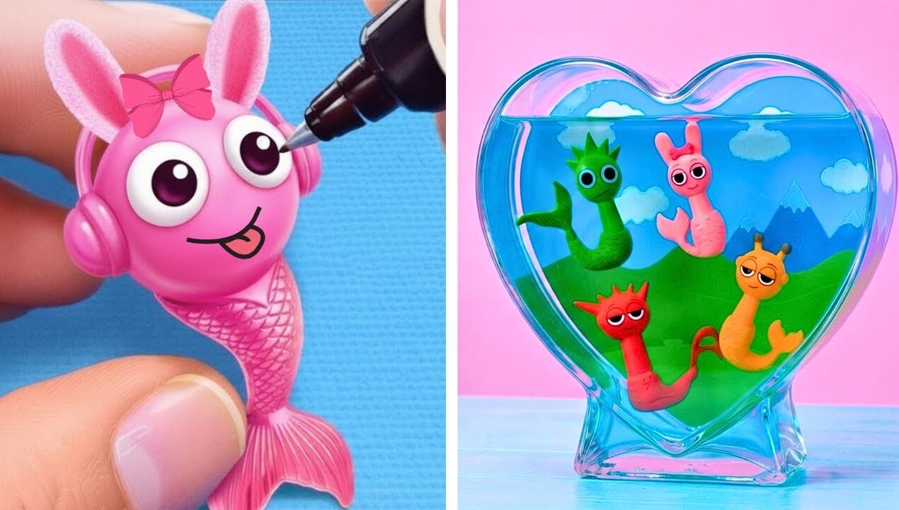 Aquarium DIY & Tiny Crafts Ideas 💙 SPRUNKI DIY COMPILATION