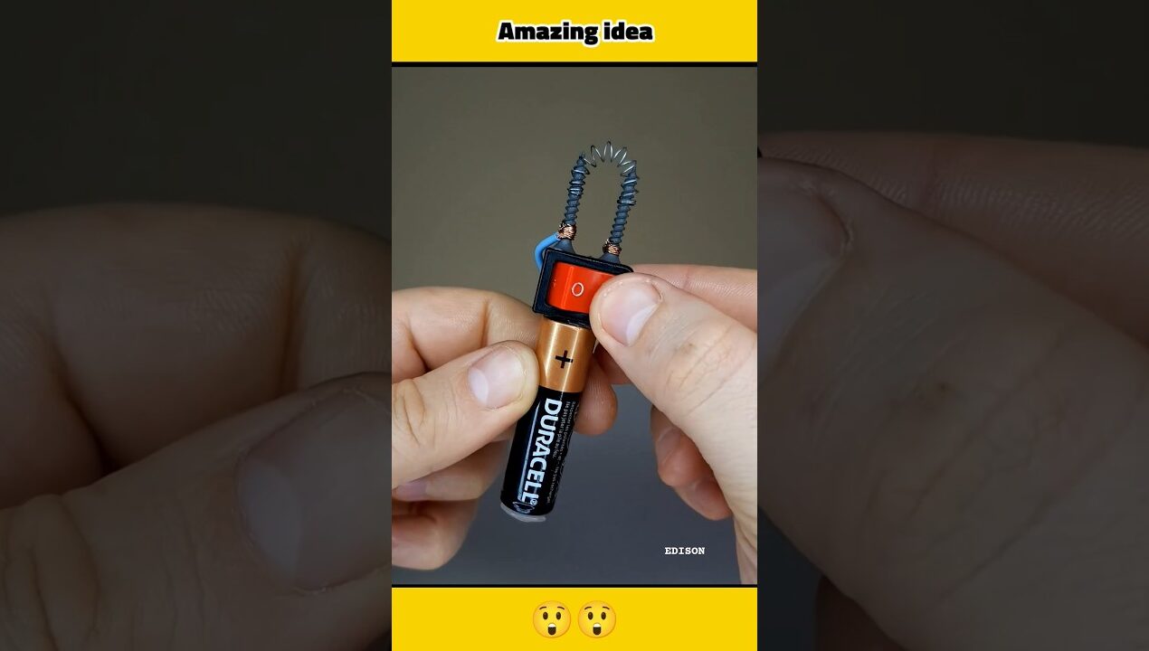 How to make unique electric lighter #shorts #trending #diy #electriclighter #experiment