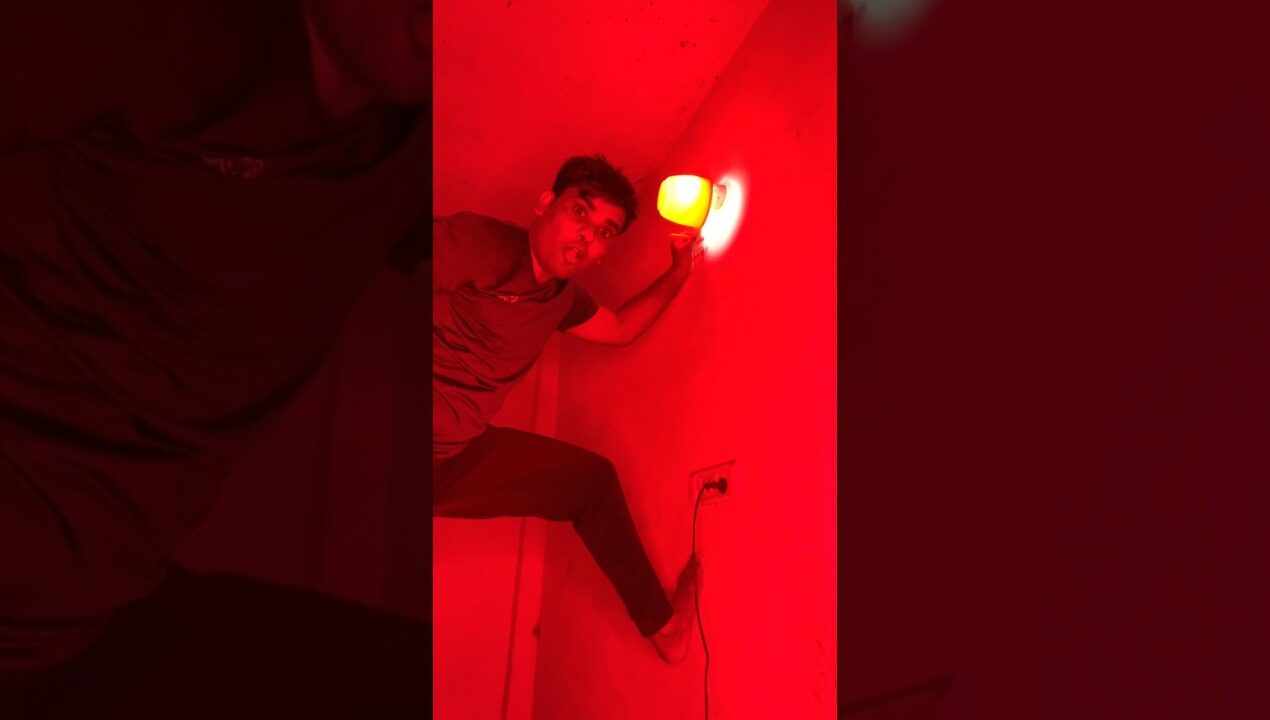 ADS PRO LED Red Colour Light Hack ✅ | DIY Experiment #shorts #diy #fyp #experiment #trending #viral
