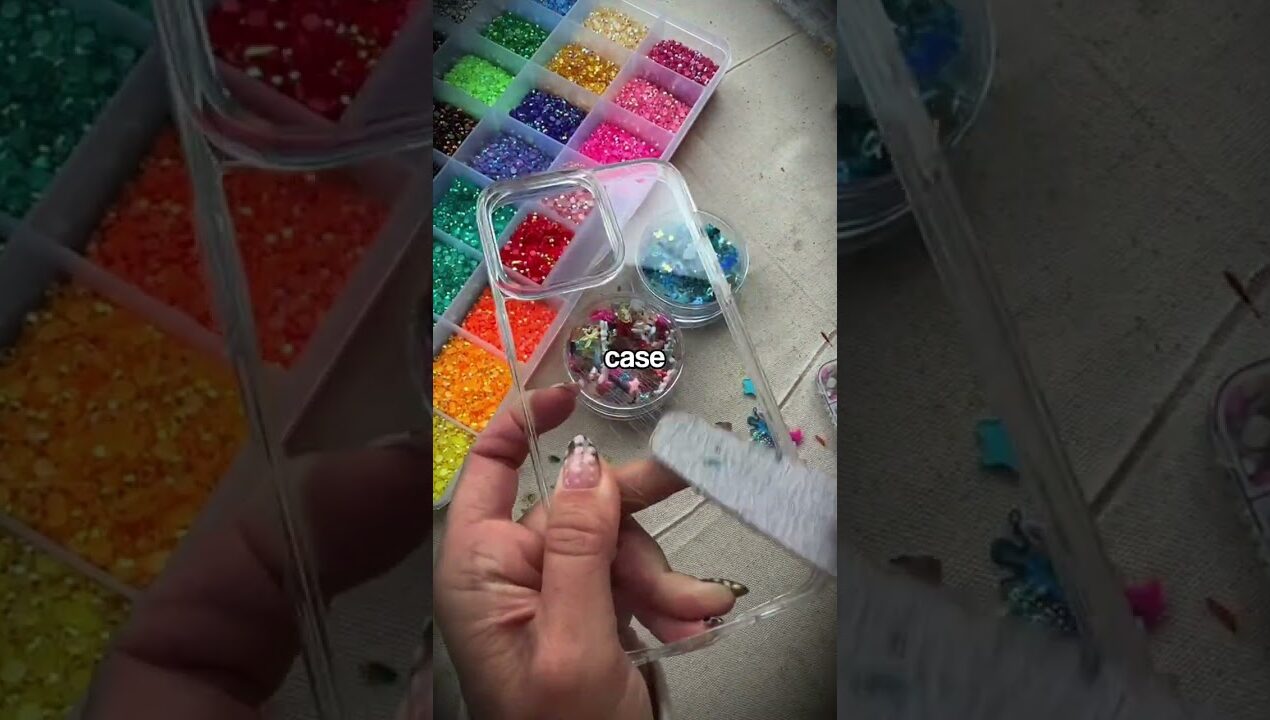 DIY Puffy Sticker Phone Case ✨ Viral Aesthetic Phone Case Hack