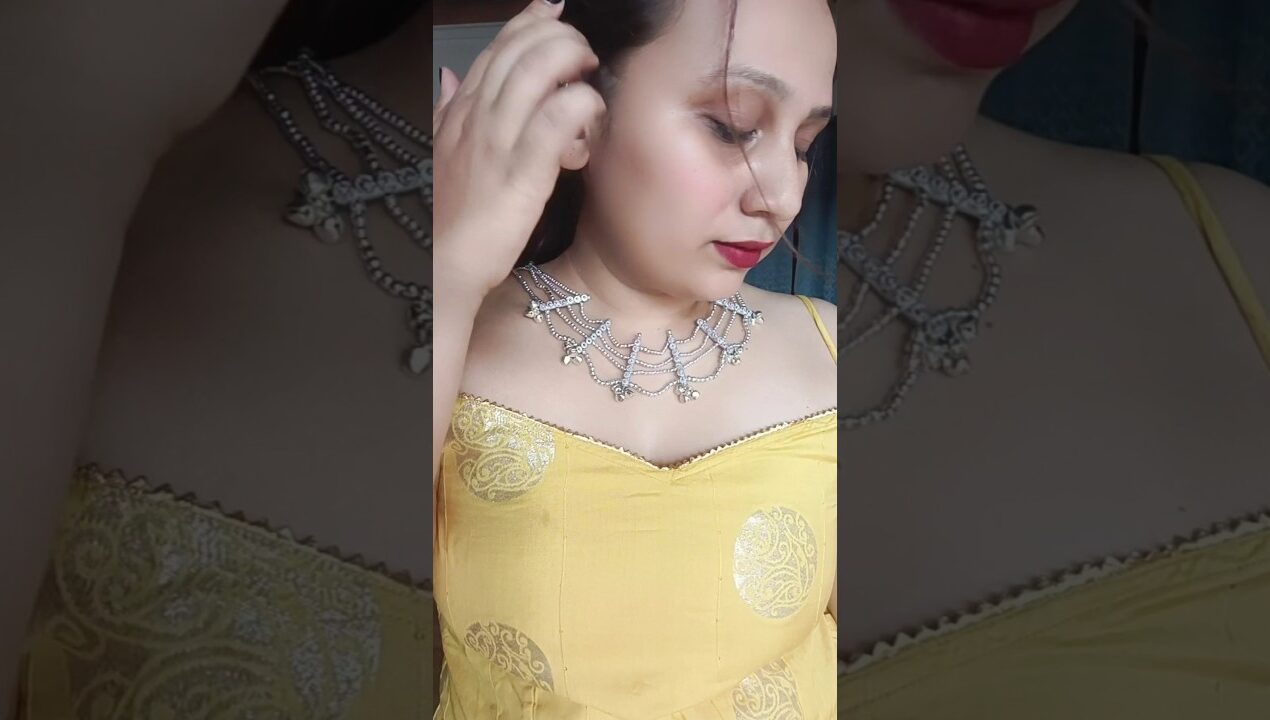 DIY necklace using pen refill #necklace  #craft #craftideas #diy #jwellery