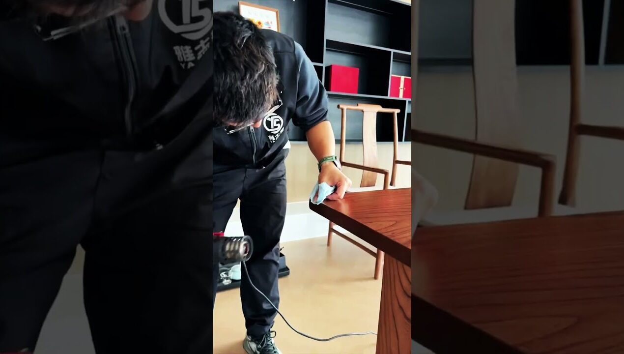 Furniture Film ✨ Perfect Edge Wrap Technique | P117 #diy #vinylwrap #homedecor