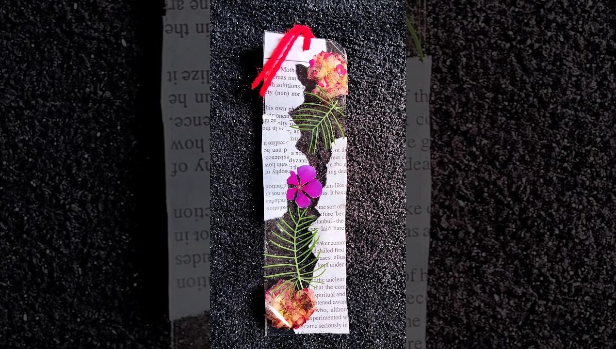 ✨Bookmark🩷 #shorts #trending #viral #art #diy #youtubeshorts #bookmark #craft #handmade #bookmarks