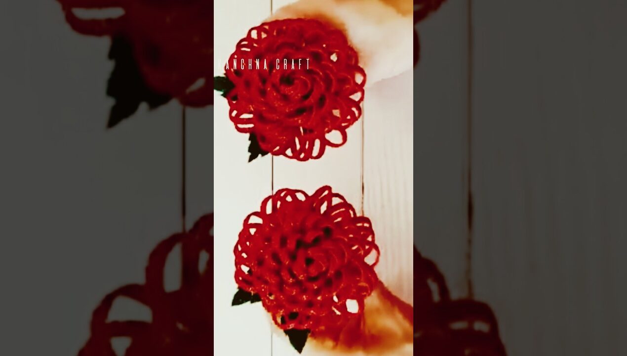 paper Flower wall Hanging diy ideas //#shortsfeed #paperwallcraft #shorts #short #viralshorts #diy