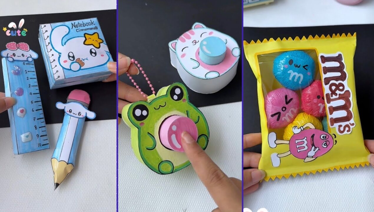 Easy craft ideas/ miniature craft /Paper craft/ how to make /DIY/school project/Tonni art and craft