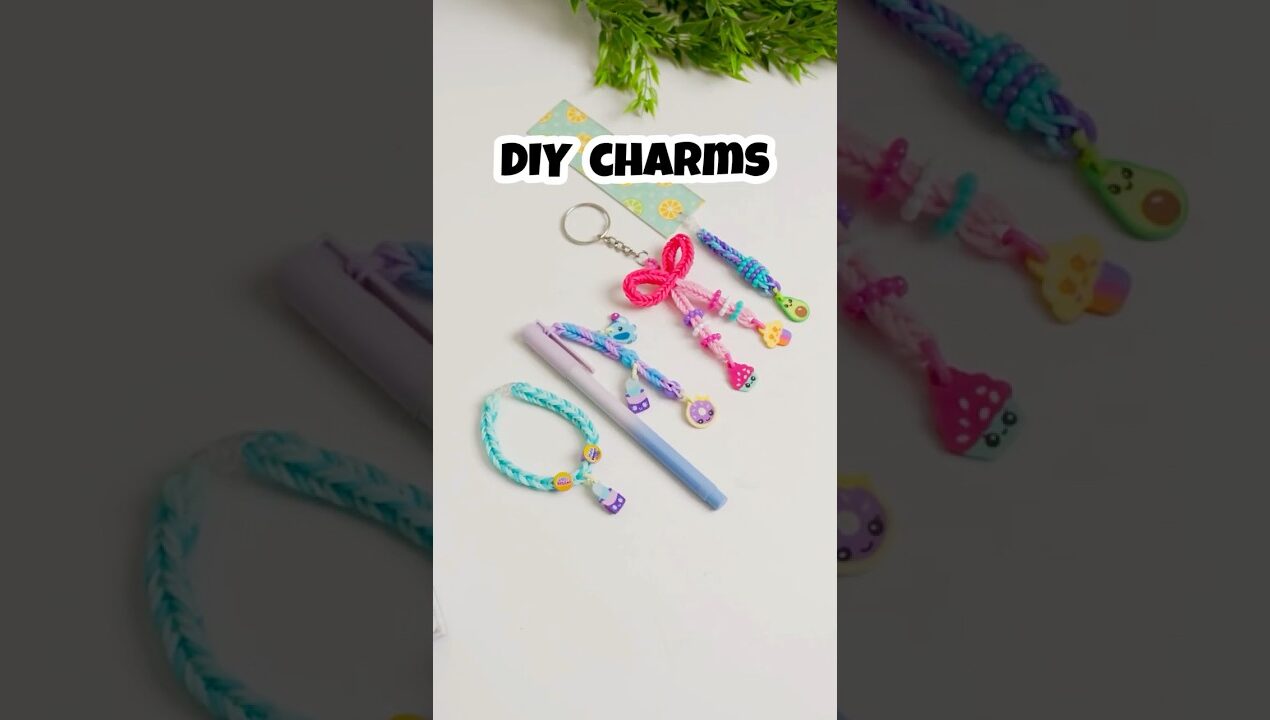 Dher Sare Charm- in Just 5 minutes #diy #stationery #craft #bracelet