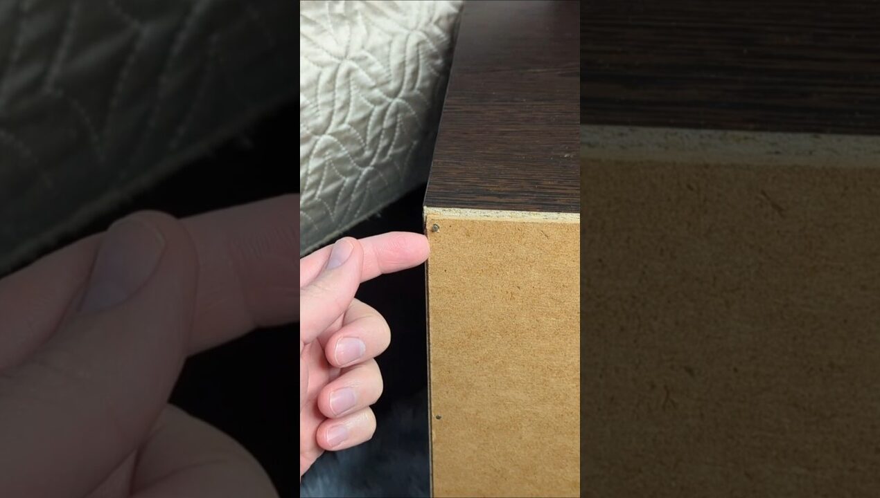 A smart furniture maker shared a secret! #diy