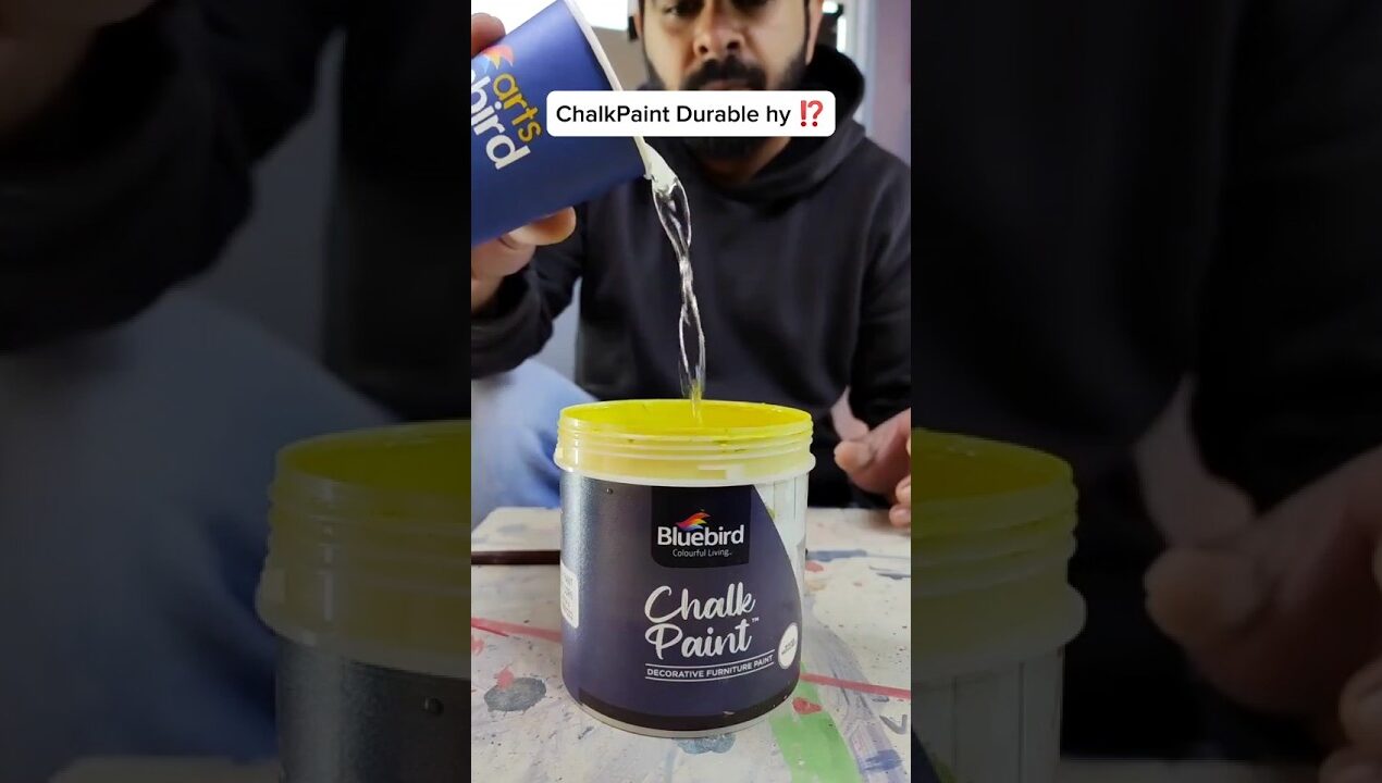 Chalk paint kitna durable hy 🫟 …#chalkpaint #furniture #paint #diy #fyp