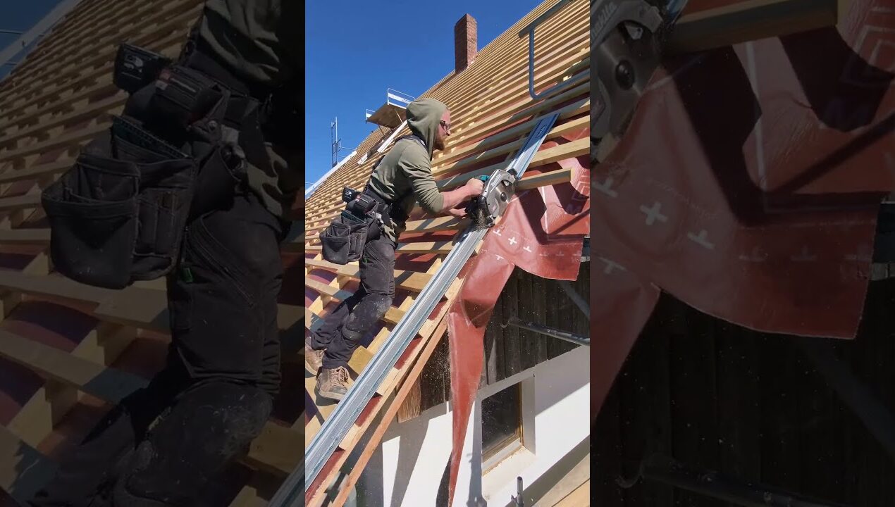 Ortgang Abschnitt #howto #handwerk #wirliebenholz #diy #baustelle #tips