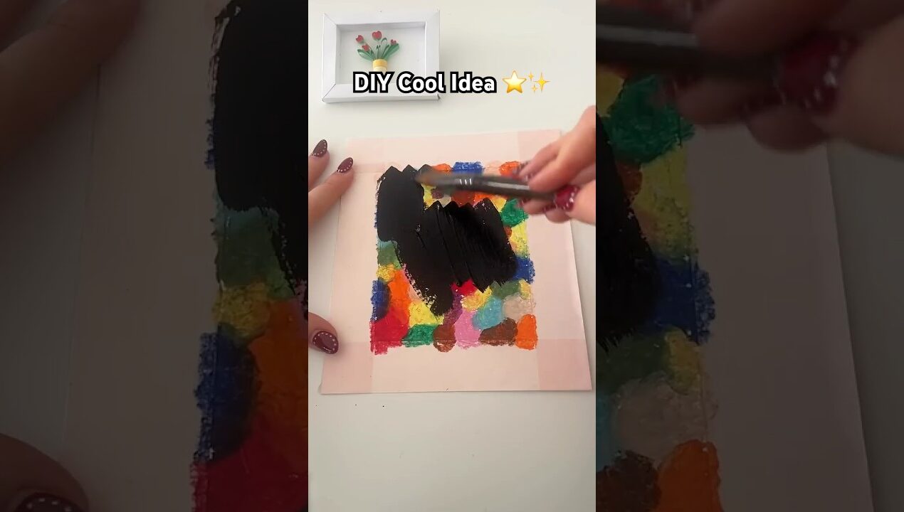 DIY Unique Idea ⭐️ cool interesting idea you can try when Bored
