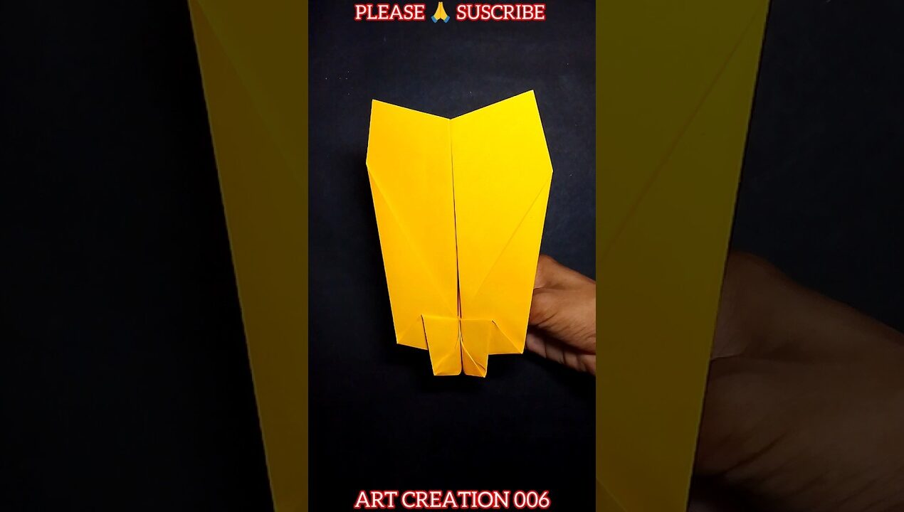 how to make super paper plane easy ideas #viralshorts