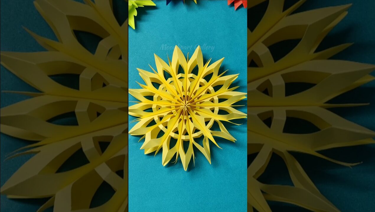 3D paper magic ✨ Simple and Easy Craft #diy #craft #artandcraft #viral#shorts