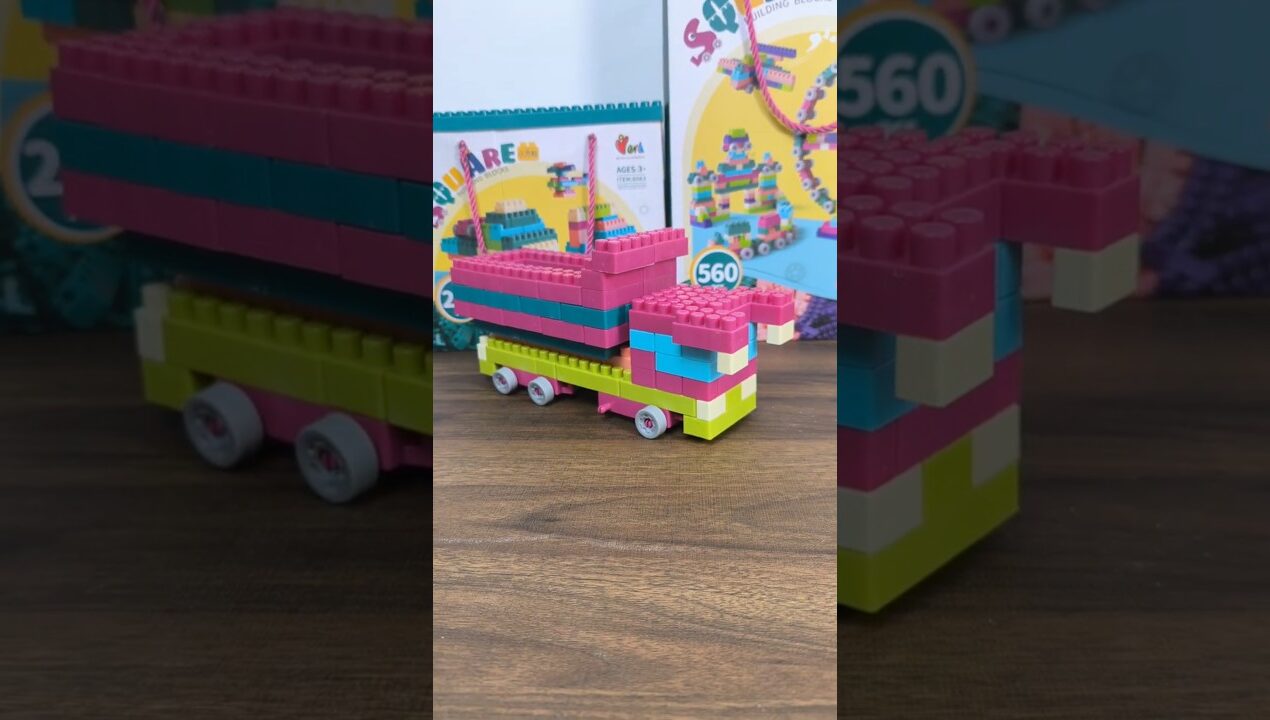 Buat FUSO Dari Balok Susun #buildingblocks #diy