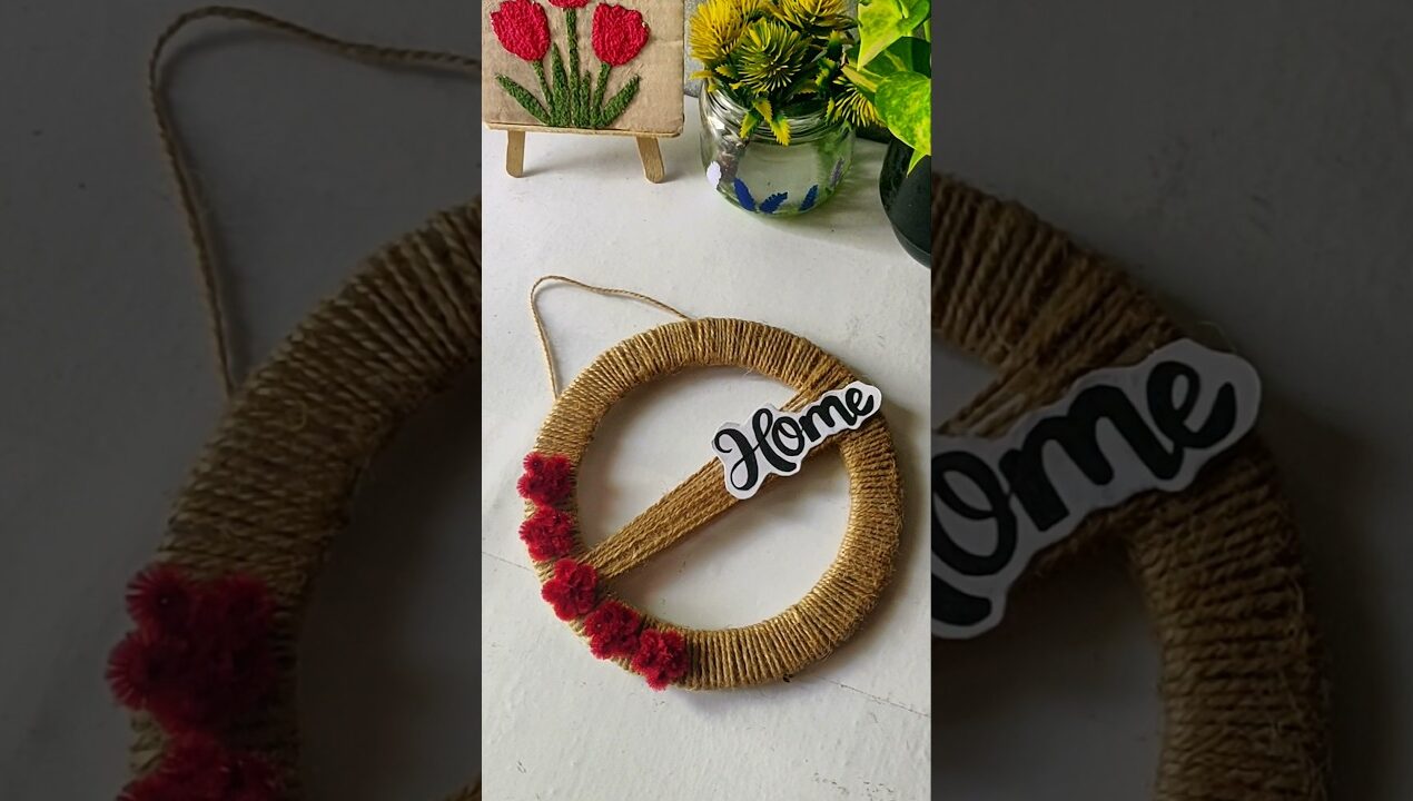 DIY Home decor ideas 💖|| Aesthetic Wall decor 🎀|| #diy ##shortsfeed #walldecor #ideas