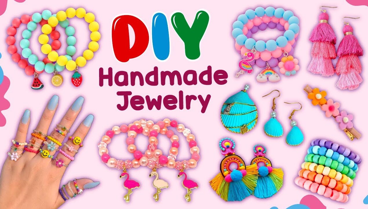 16 DIY HANDMADE JEWELRY IDEAS – Bracelet, Necklace and more..