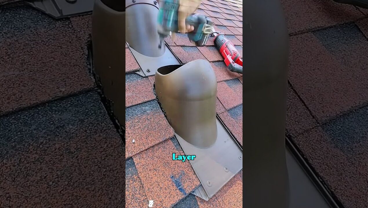 This Roof Vent Install Prevents Leaks AND Moisture Damage#DIY #HomeImprovement #Roofing
