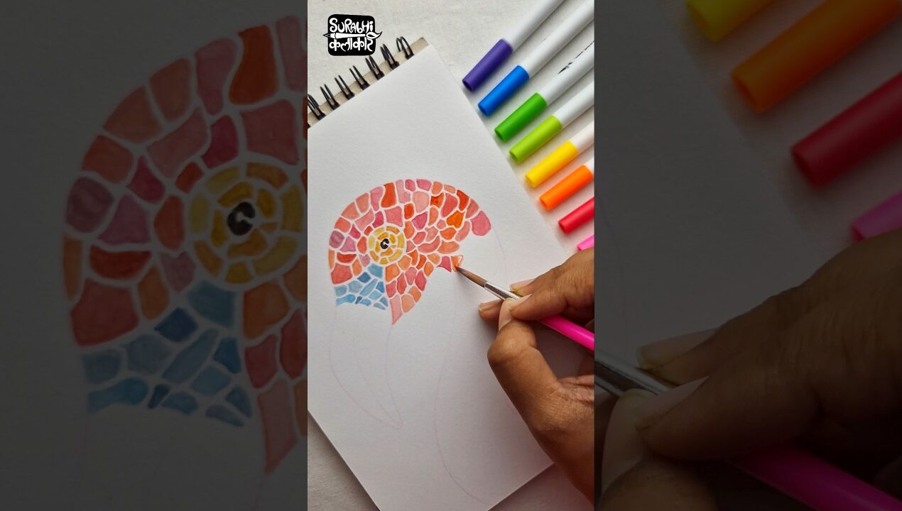 I Found a Smarter Way to Make Mosaic Art 😌❤️ #surabhikalakar #art