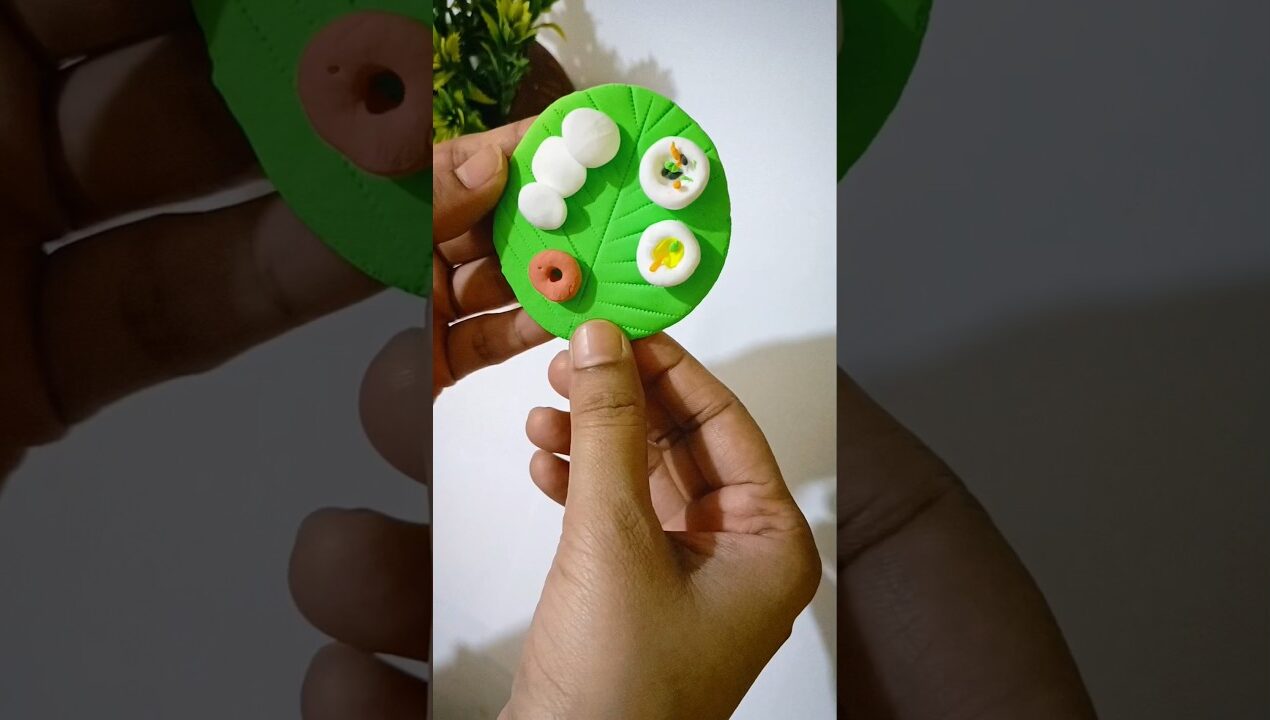 clay Diy ideas #clayart #craftideas #homedecor #giftideas #dosa  #craft #idli #viralvideo #diy#art