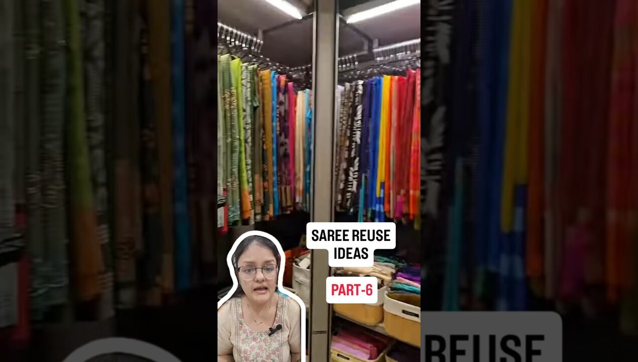 SAREE REUSE IDEAS #saree #reuse #recycle #fashion #redesign #diy #sarees #sareefashion #design