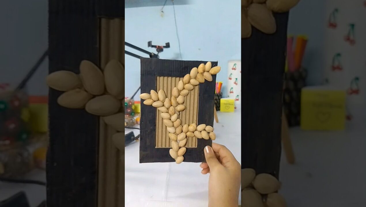 Diy pista shell Wall hanging#diy #craft #ideas #shortsfeed #shortviral #shorts#@areeshaalam6364
