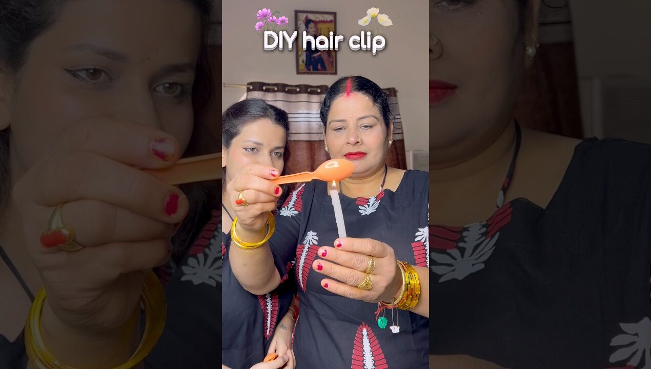 #diy #hair #clips #hack #motherdaughter #viralvideo #diycrafts #shorts #shortvideo #viral #trending