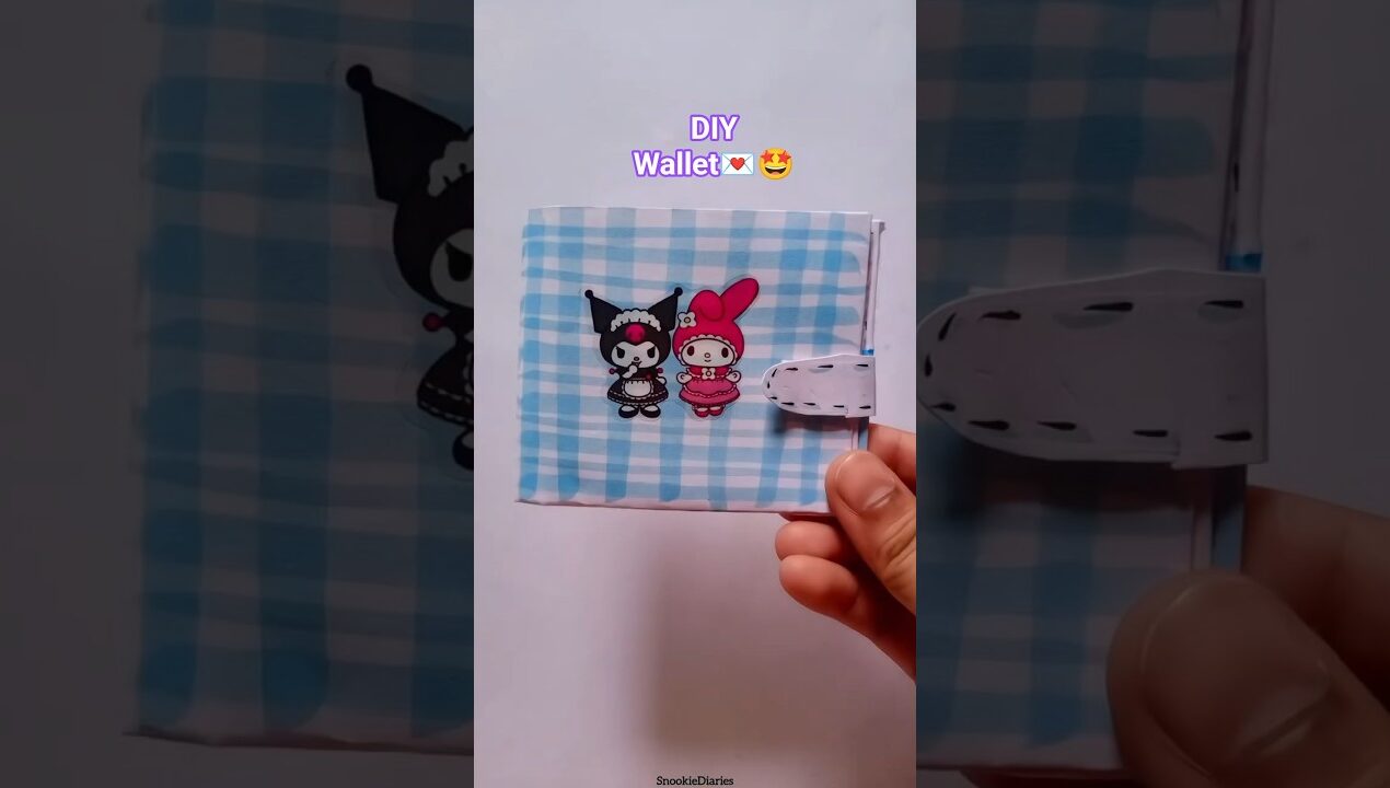 ഒറ്റ paper കൊണ്ട് wallet ഉണ്ടാക്കിയാലോ💌🤩#diy #art #craft #easy #shortvideo #shorts #malayalam