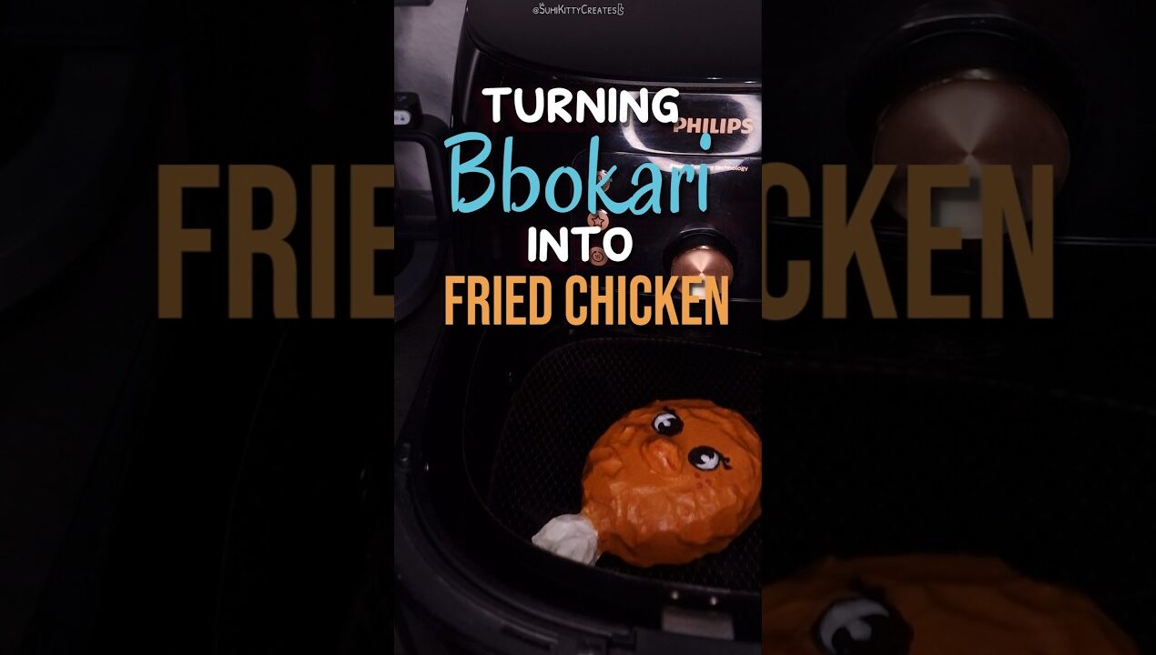 Turning #Bbokari into fried chicken squishy 🍗 Stray Kids DIY #skzoo #Felix #skz #straykids #kpop#diy