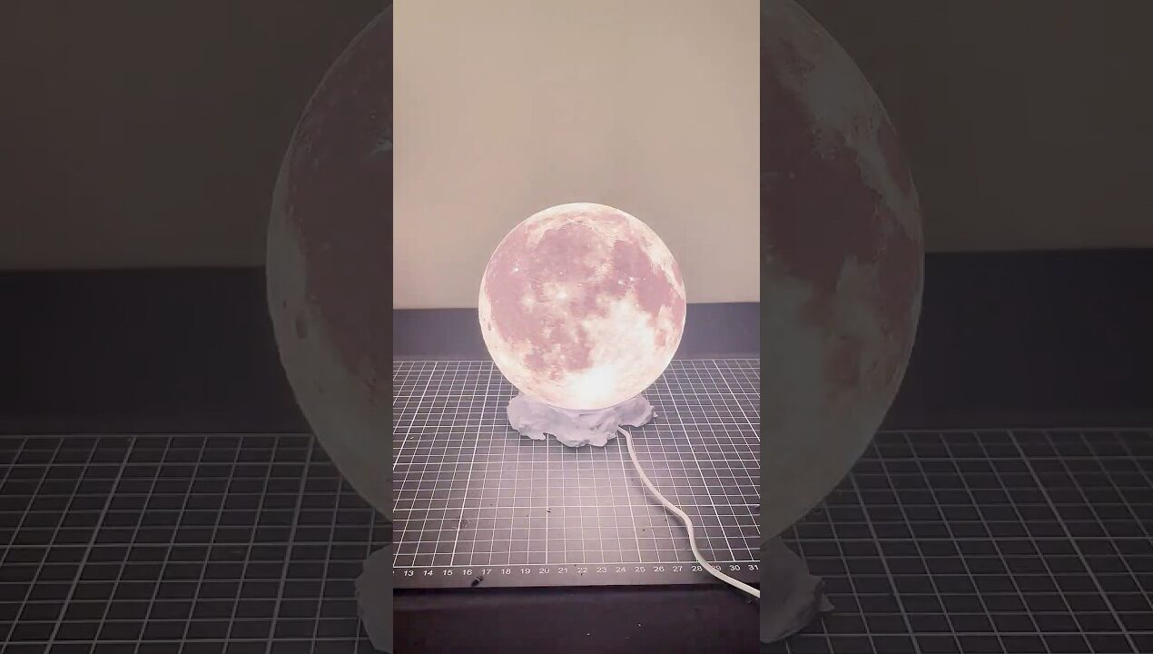 3 globe lamps for home #3dprinting #satisfying #diy #asmr